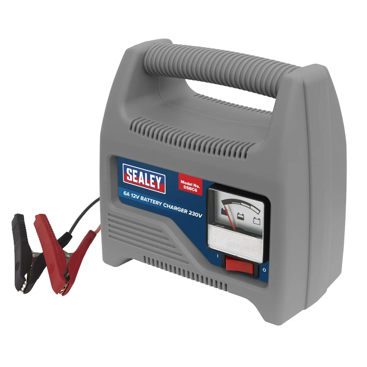 Sealey 6A 12V Battery Charger 230V