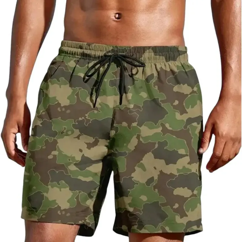 Short de bain homme militaire
