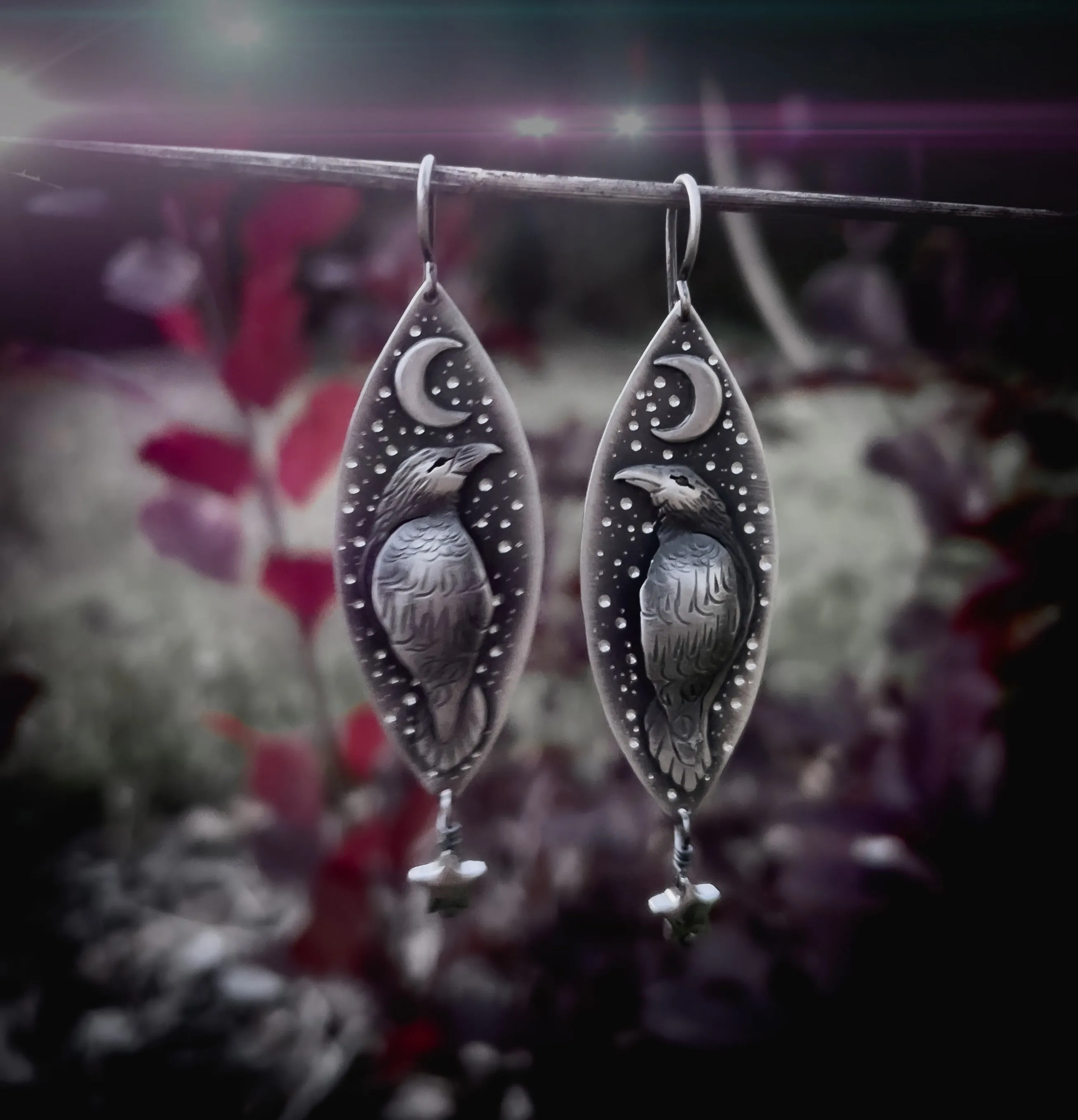 The Raven Totem Earrings