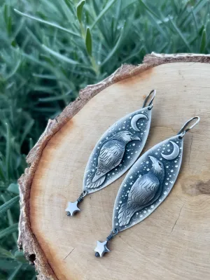 The Raven Totem Earrings