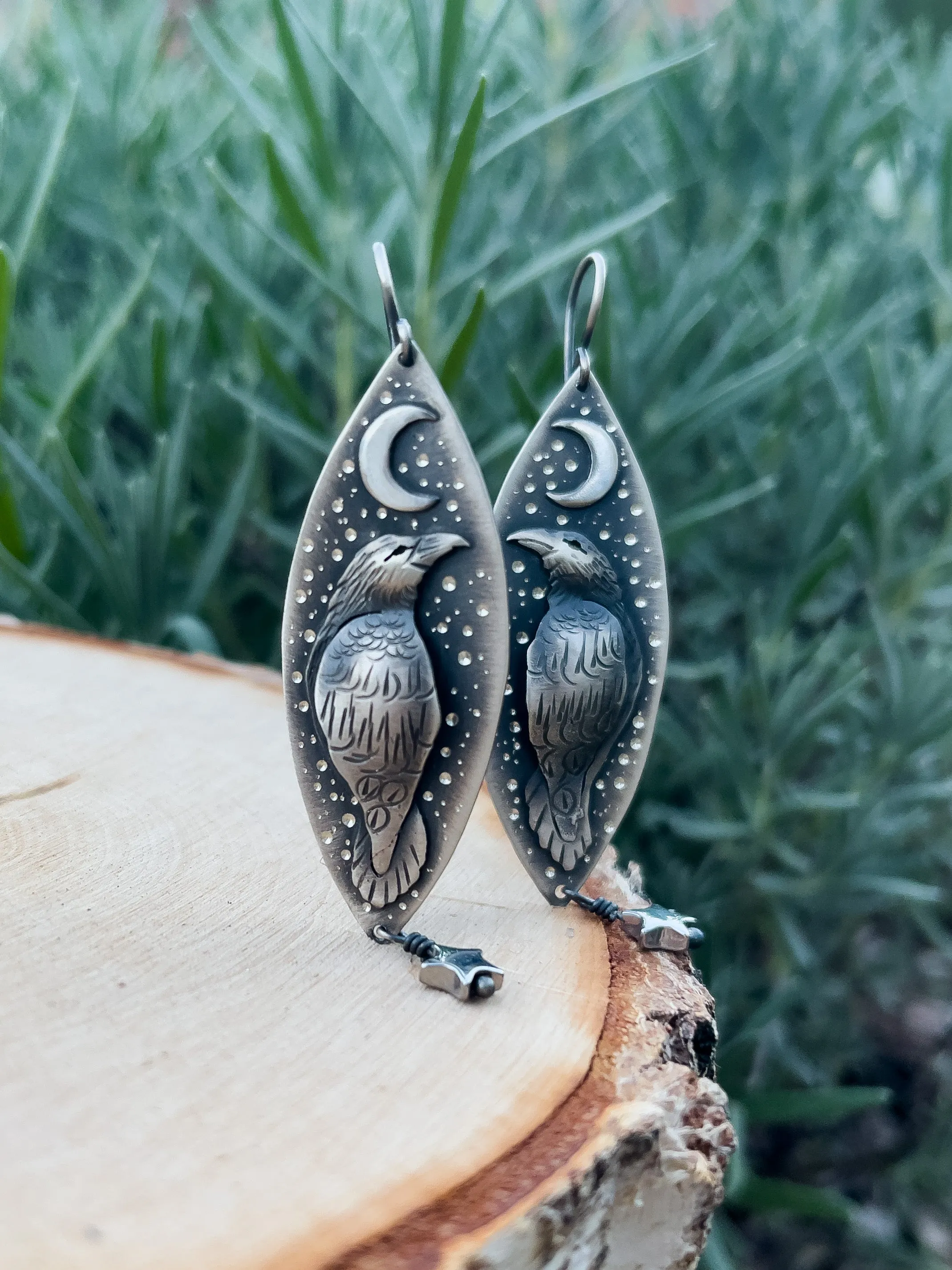 The Raven Totem Earrings