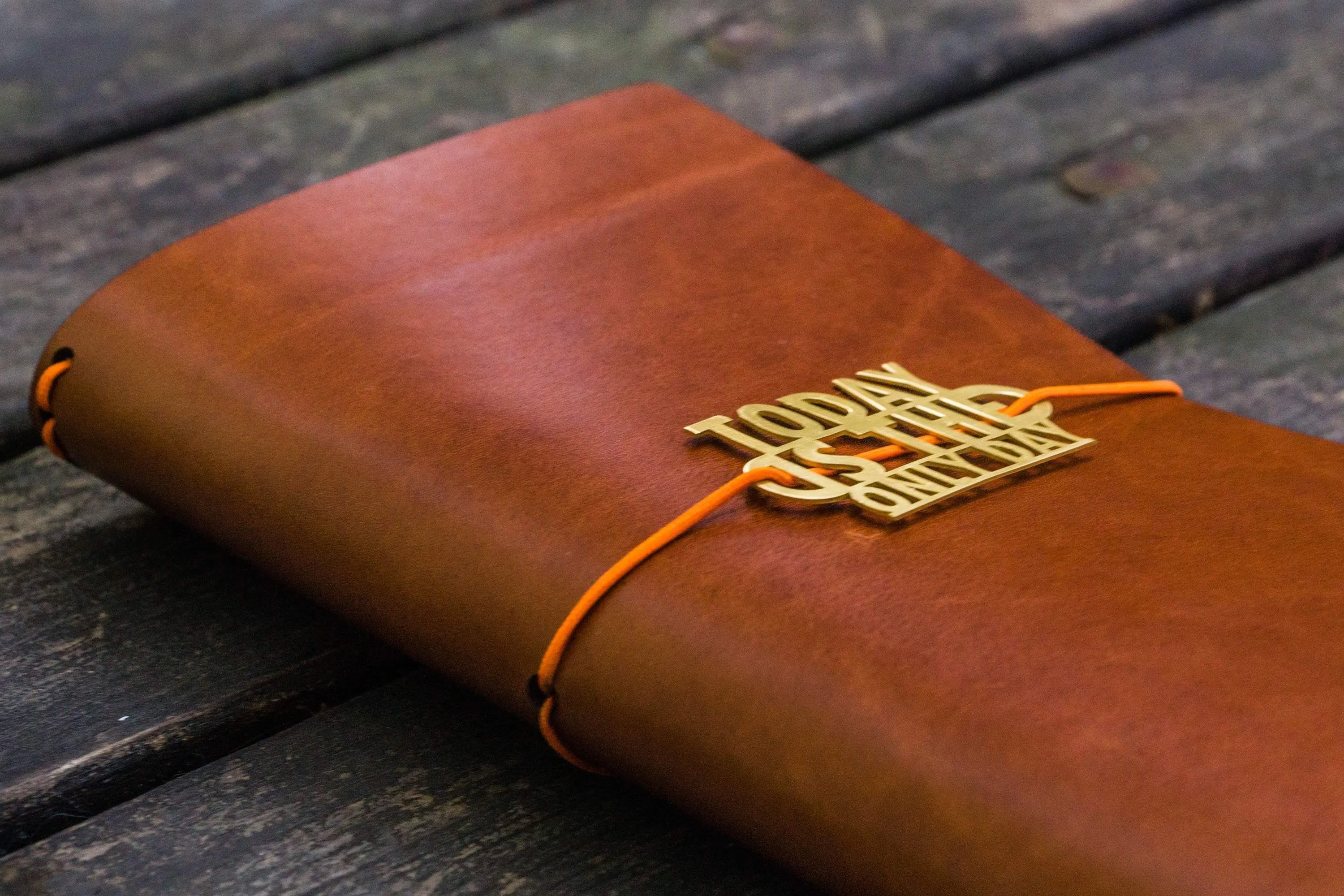 Traveler's Notebook Leather Cover-Brown