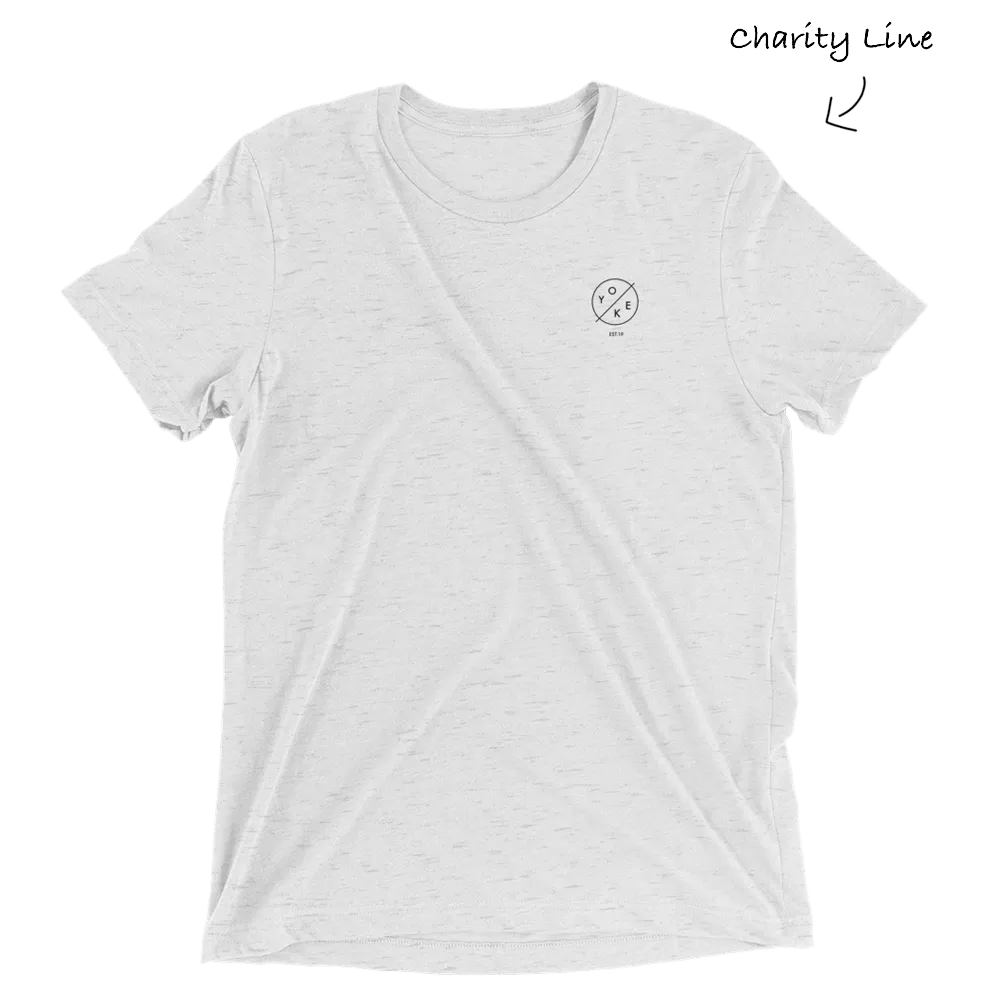 WPC Women's Tri-Blend White Landscape T-shirt