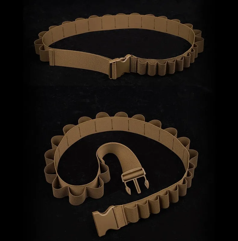 WST Bandolier Belt for 16 pcs 40mm Grenade Shell - Coyote