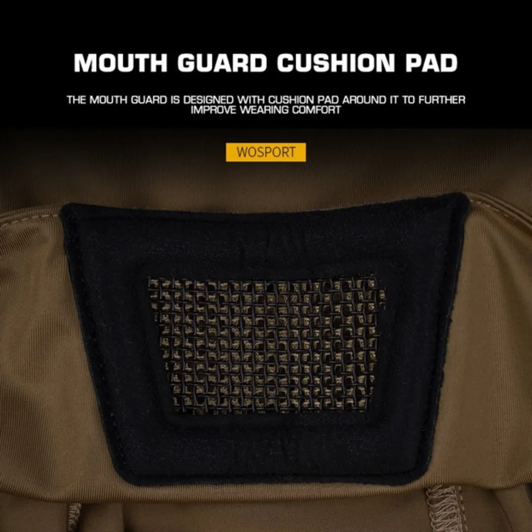 WST Knight Balaclava with Teeth Guard - Black